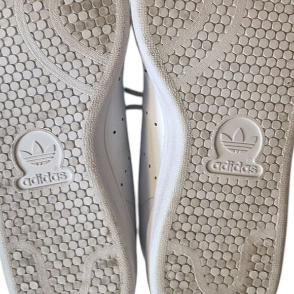 Adidas Stan Smith Sneakers Men's SZ 6 Core White Black Tongue Low Top Limit ED - Picture 10 of 15
